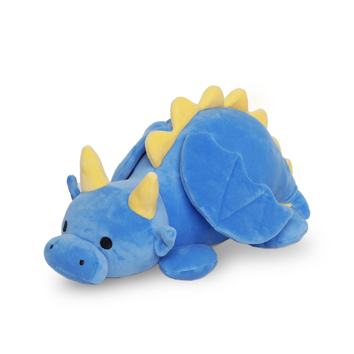 Avocatt Blue Laying Dragon Plush Stuffed Animal